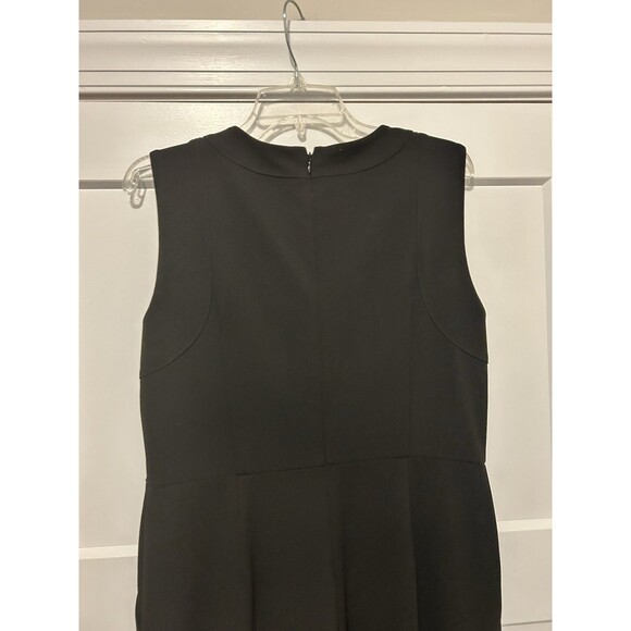 Calvin Klein Women's Sleeveless Front Zip Full Length Jumpsuit size 12 Stretch - Picture 9 of 9